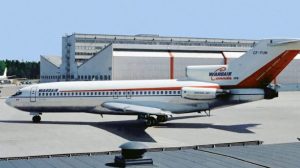 In 1973 a Wardair 727 established a World Record Flying from Windsor,Ont, Canada to London-Gatwick,UK